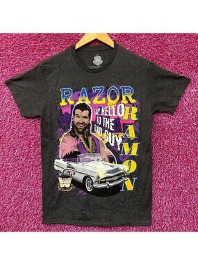 WWE Razor Ramon Say Hello To The Bad Guy T-Shirt Small